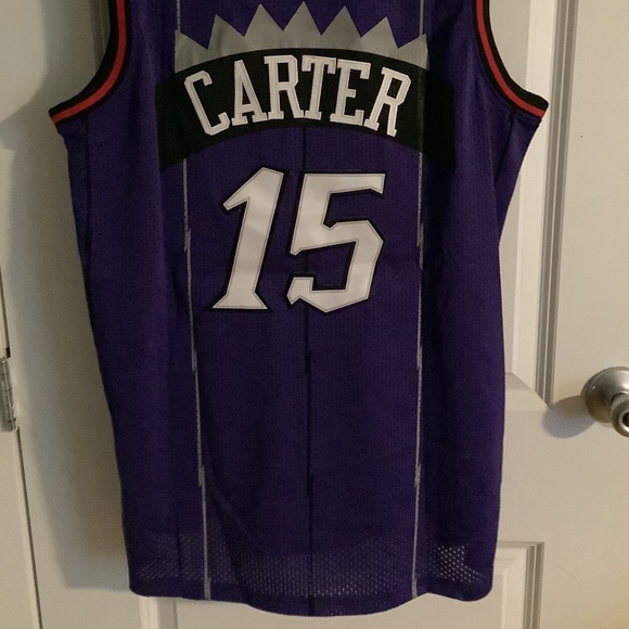 Vince Carter Toronto Raptors Throwback NBA Jersey Mens Large - Picture 8 of 8